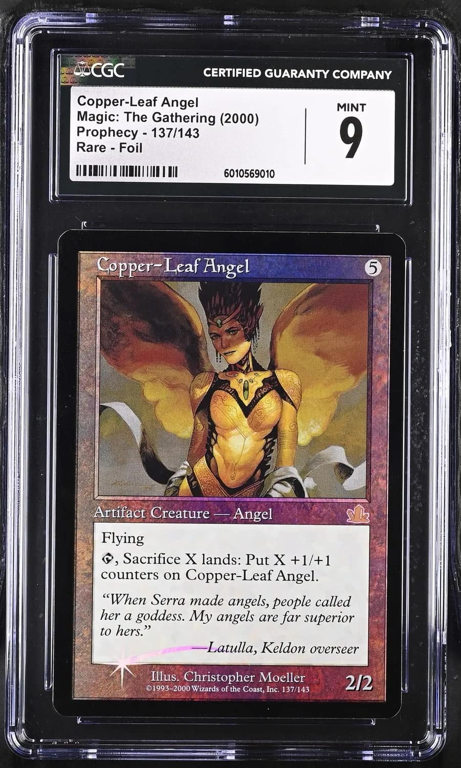 Copper-Leaf Angel