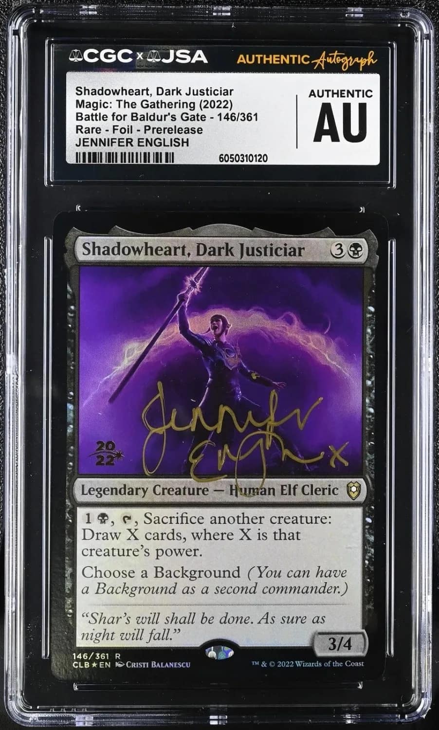 Shadowheart, Dark Justiciar