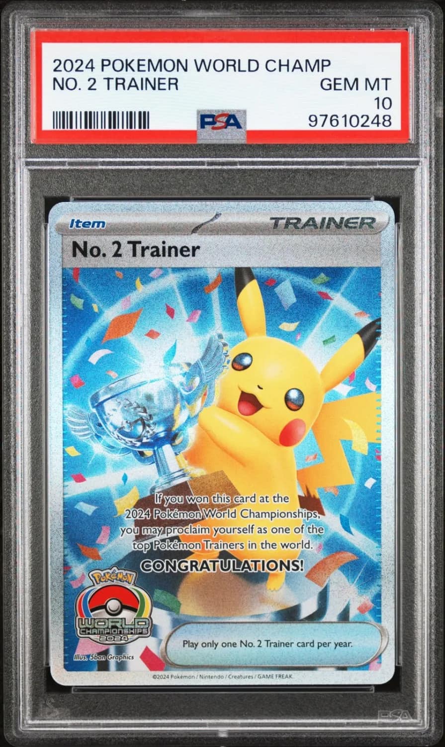 No. 2 Trainer