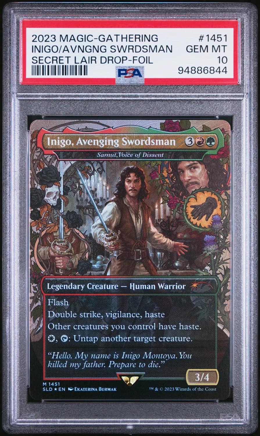 Inigo, Avenging Swordsman