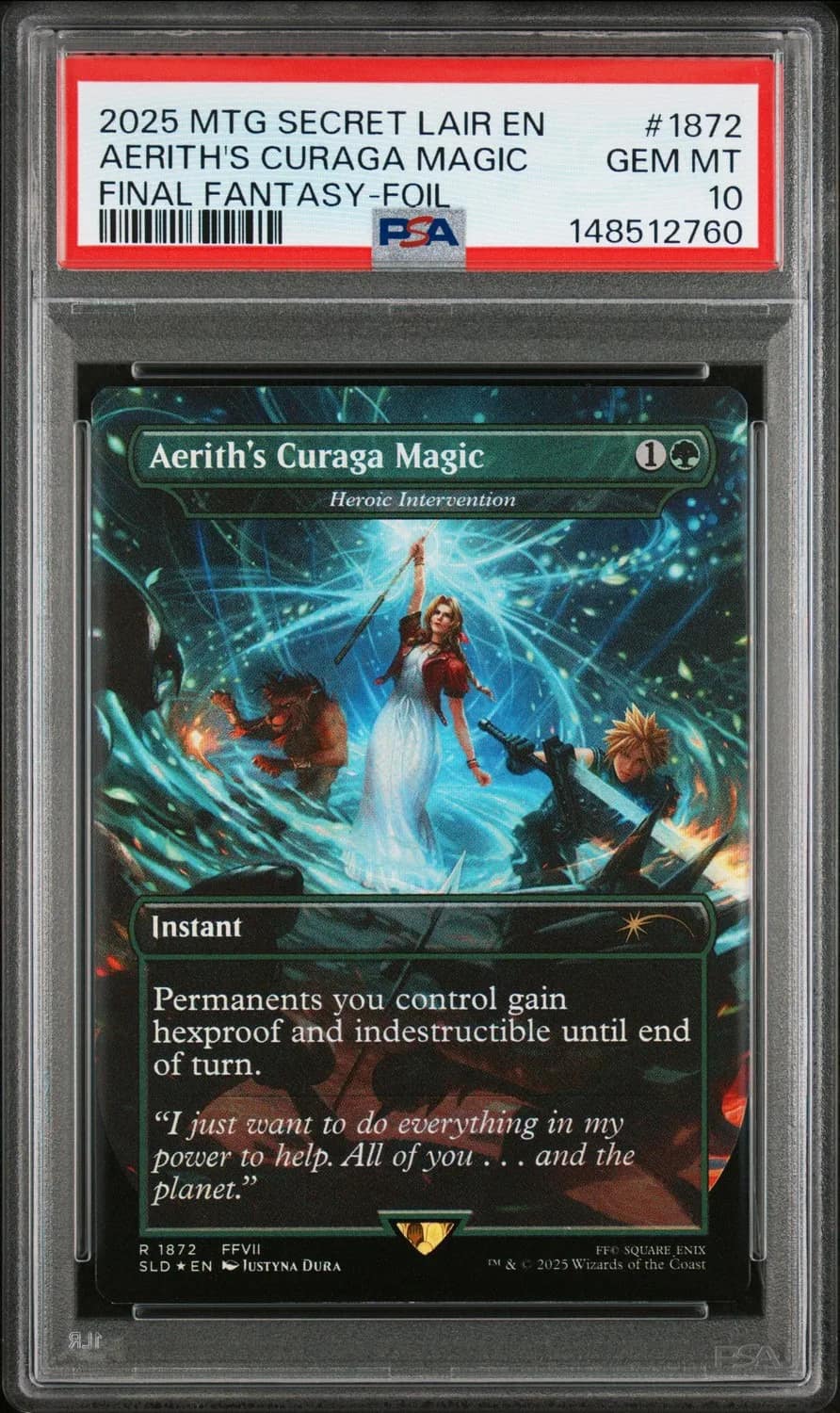 Aerith'S Curaga Magic