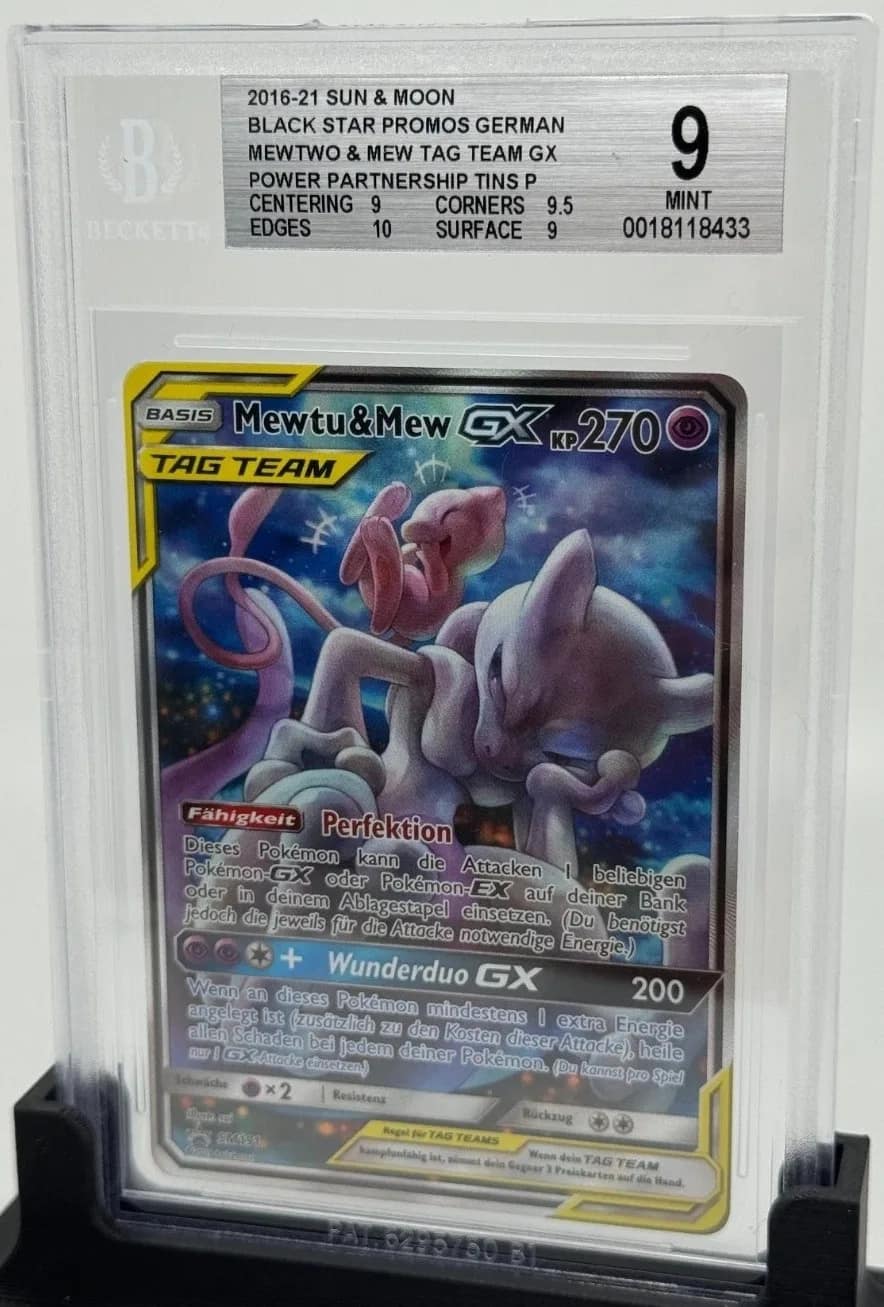 Mewtwo & Mew Tag Team Gx/(power Partnership Tins) P