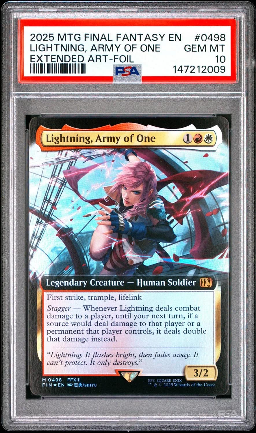 Lightning, Army Of One