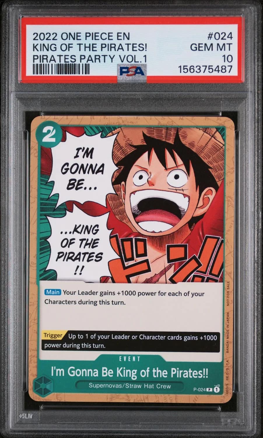 King Of The Pirates!