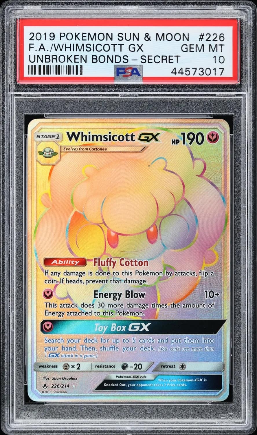 Whimsicott Gx