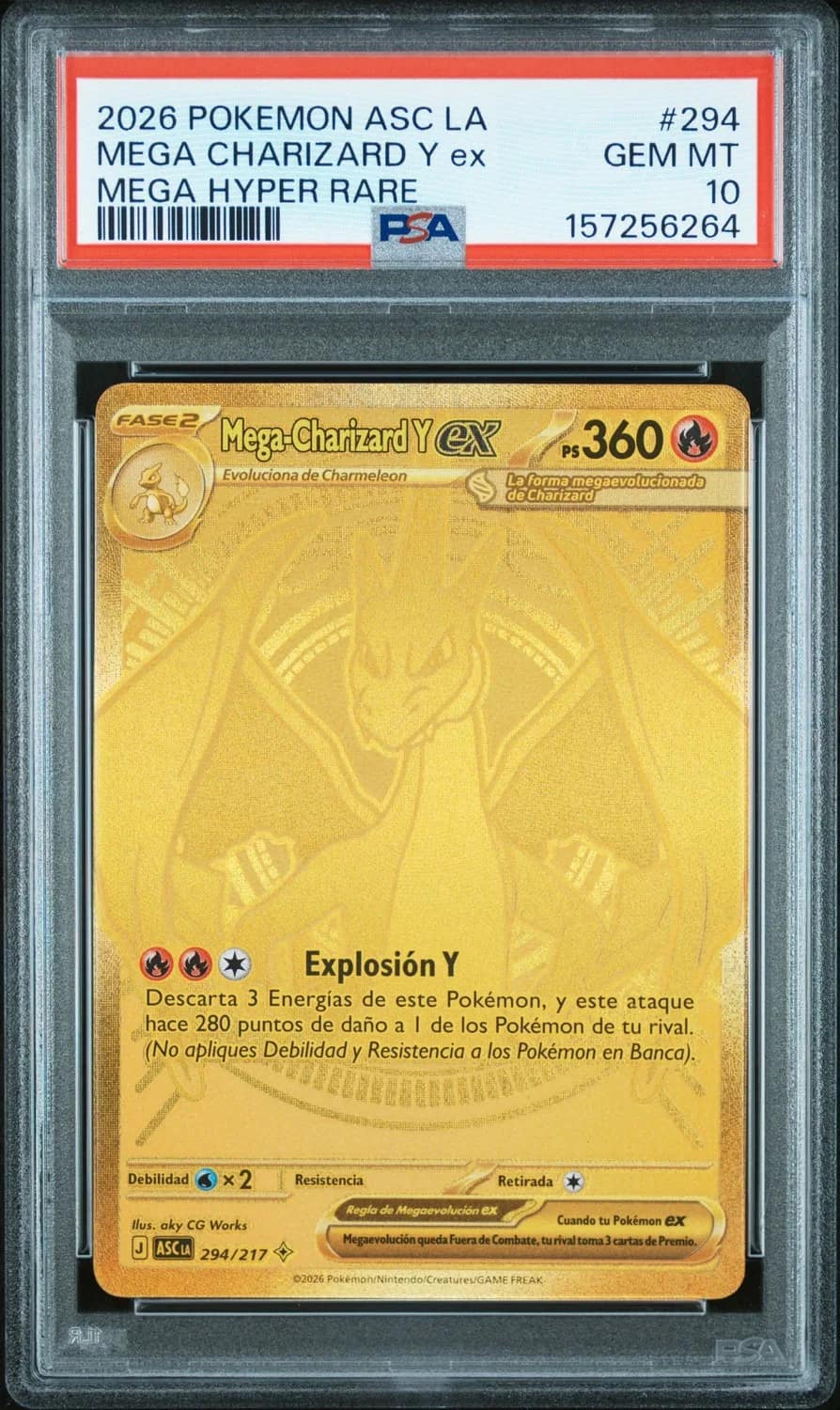 Mega Charizard Y Ex