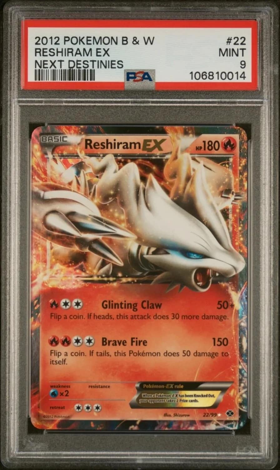 Reshiram Ex