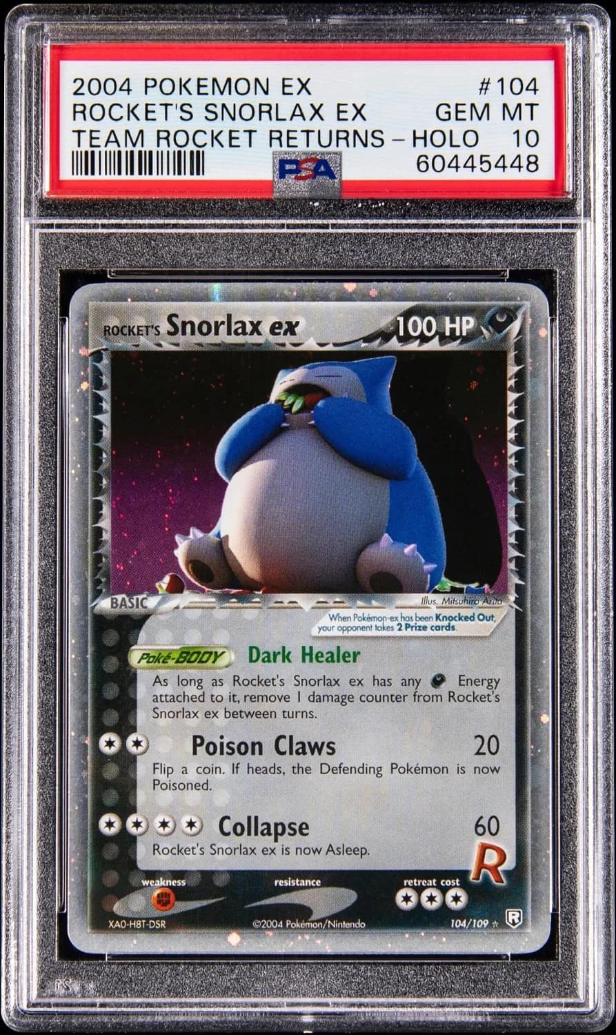 Rocket'S Snorlax Ex