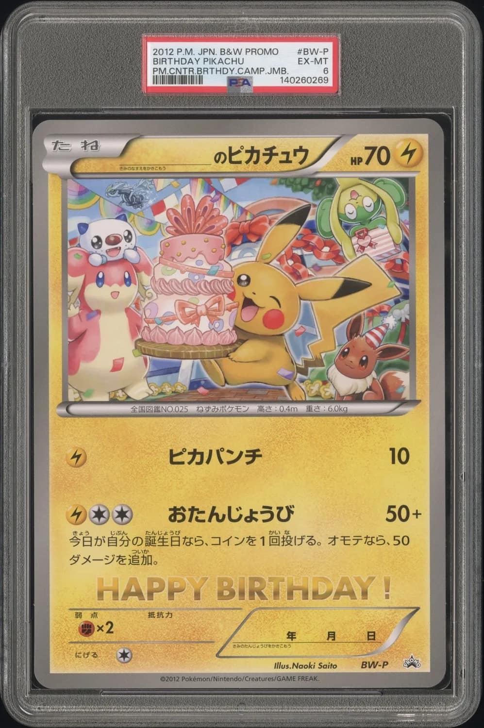 Birthday Pikachu