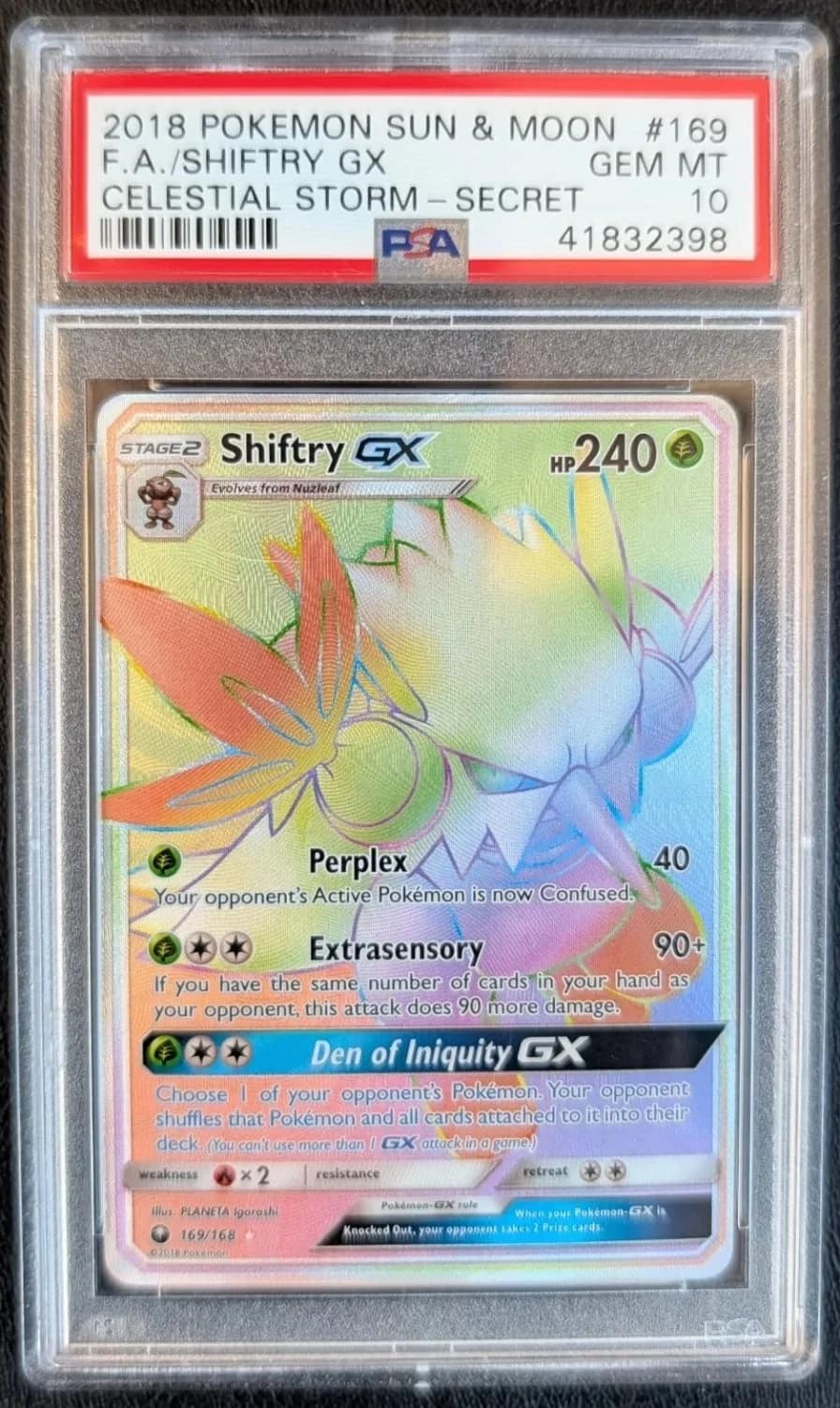 Shiftry Gx