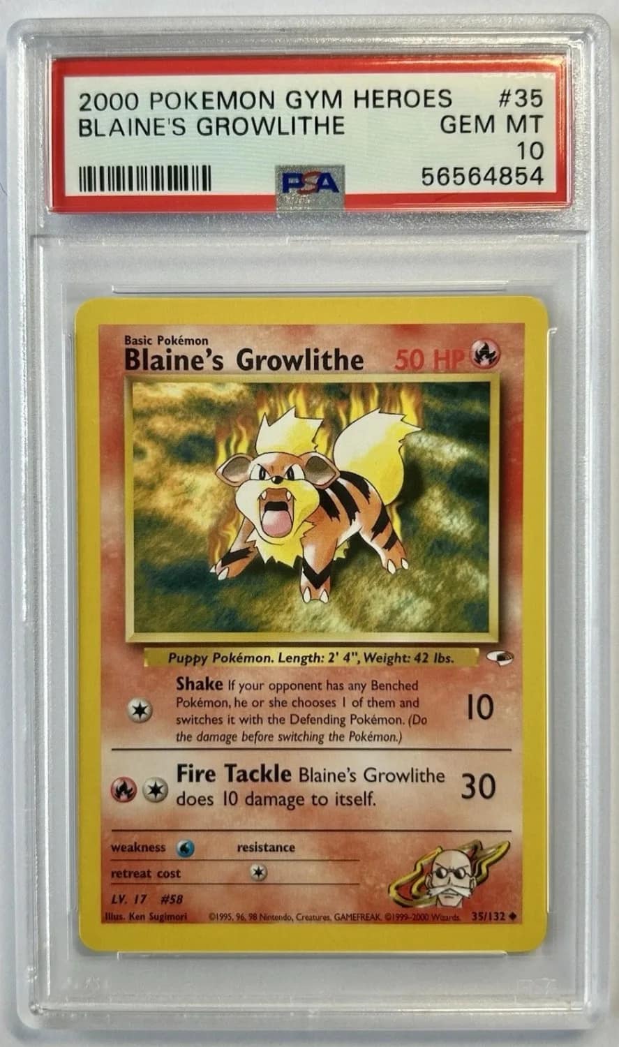 Blaine'S Growlithe