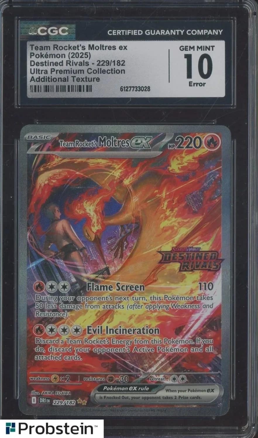Rocket'S Moltres Ex