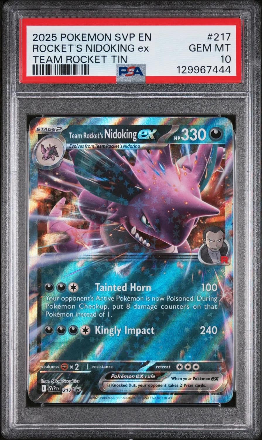 Rocket'S Nidoking Ex