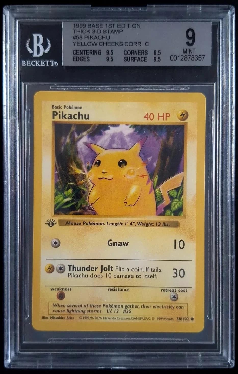 Pikachu (yellow Cheeks) Cor C