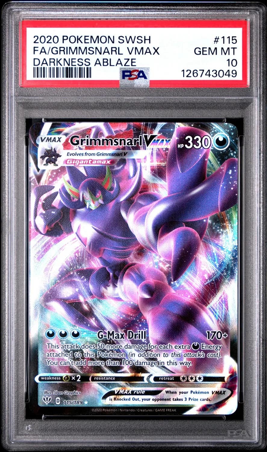 Grimmsnarl Vmax