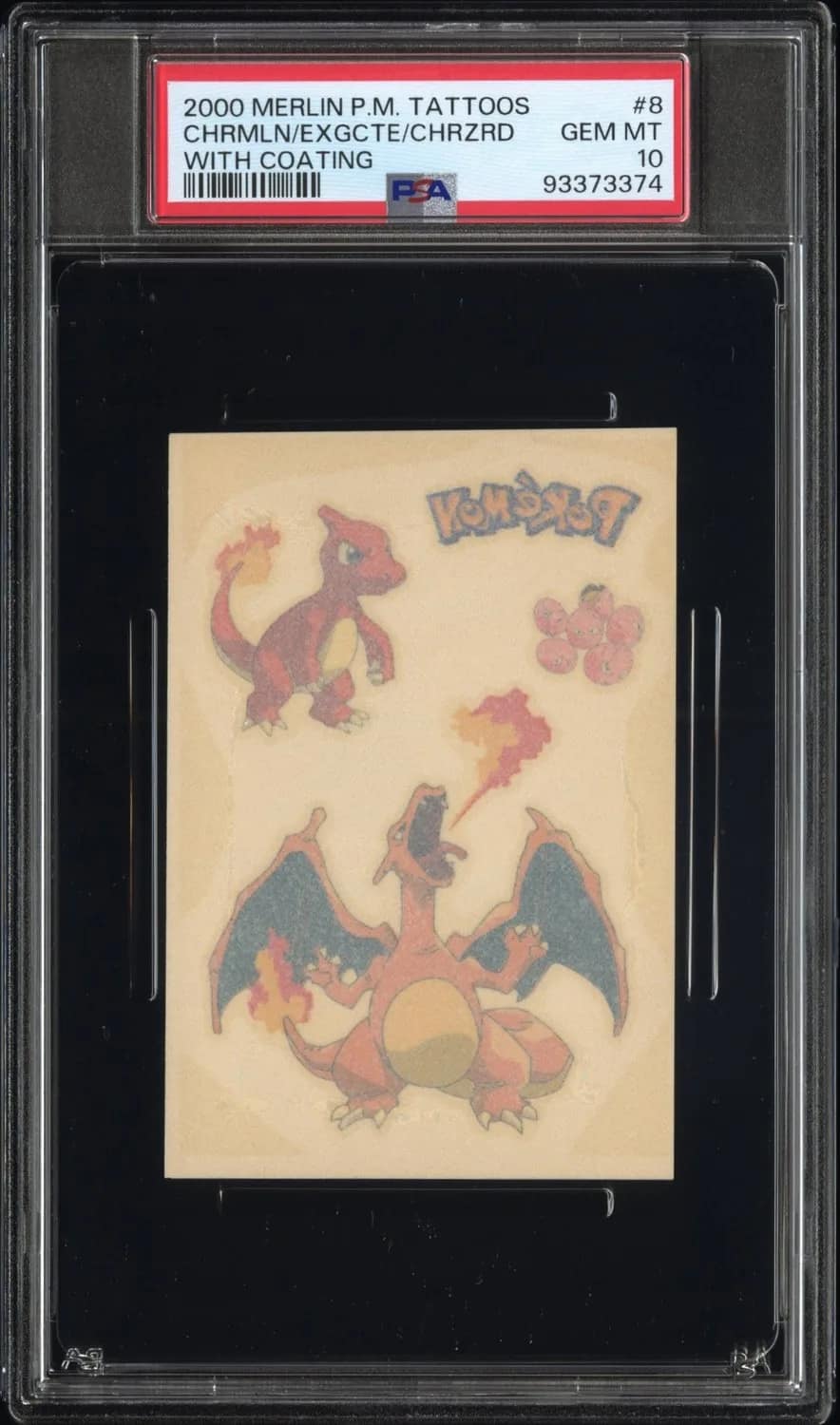Charizard/charmeleon/exeggcute