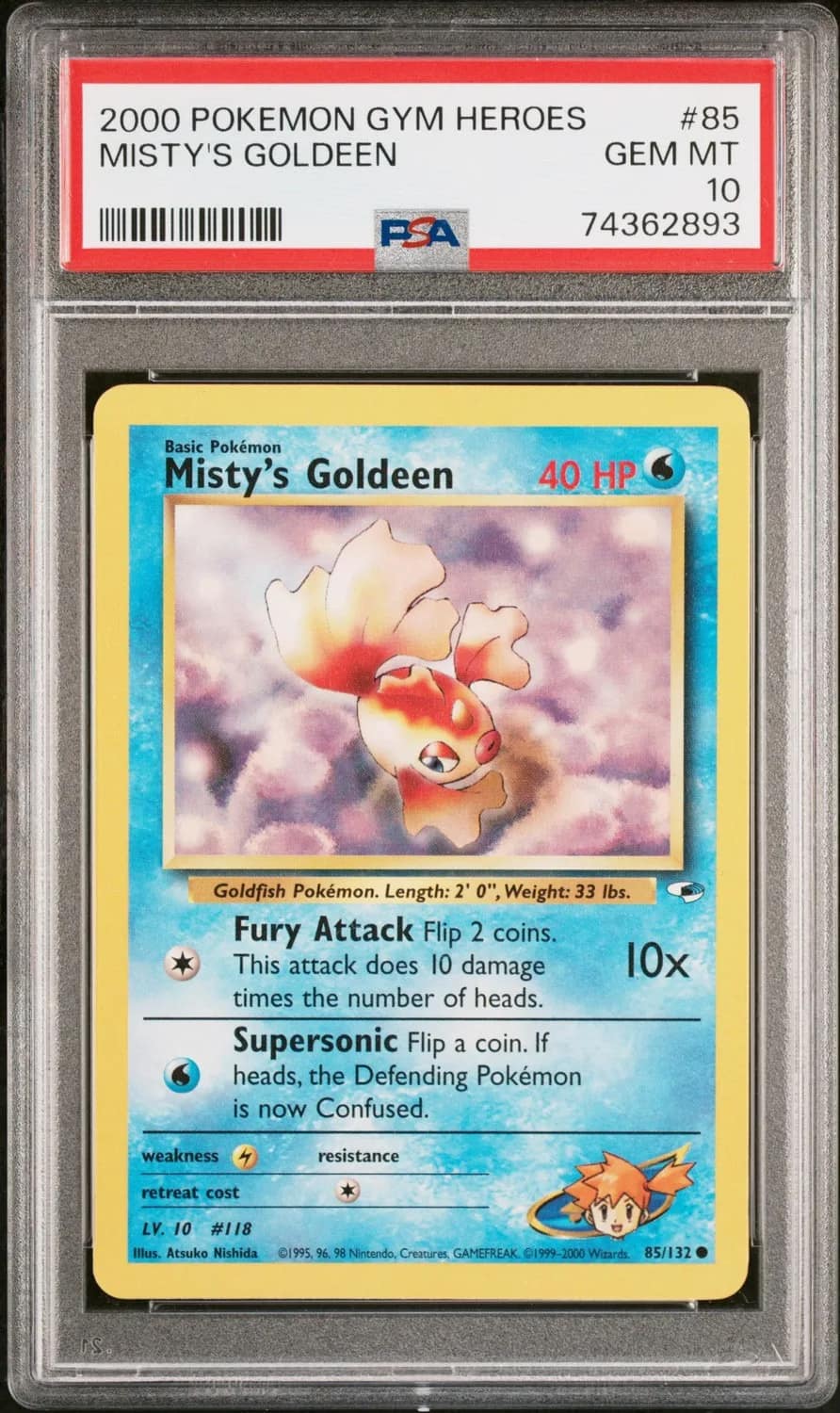 Misty'S Goldeen