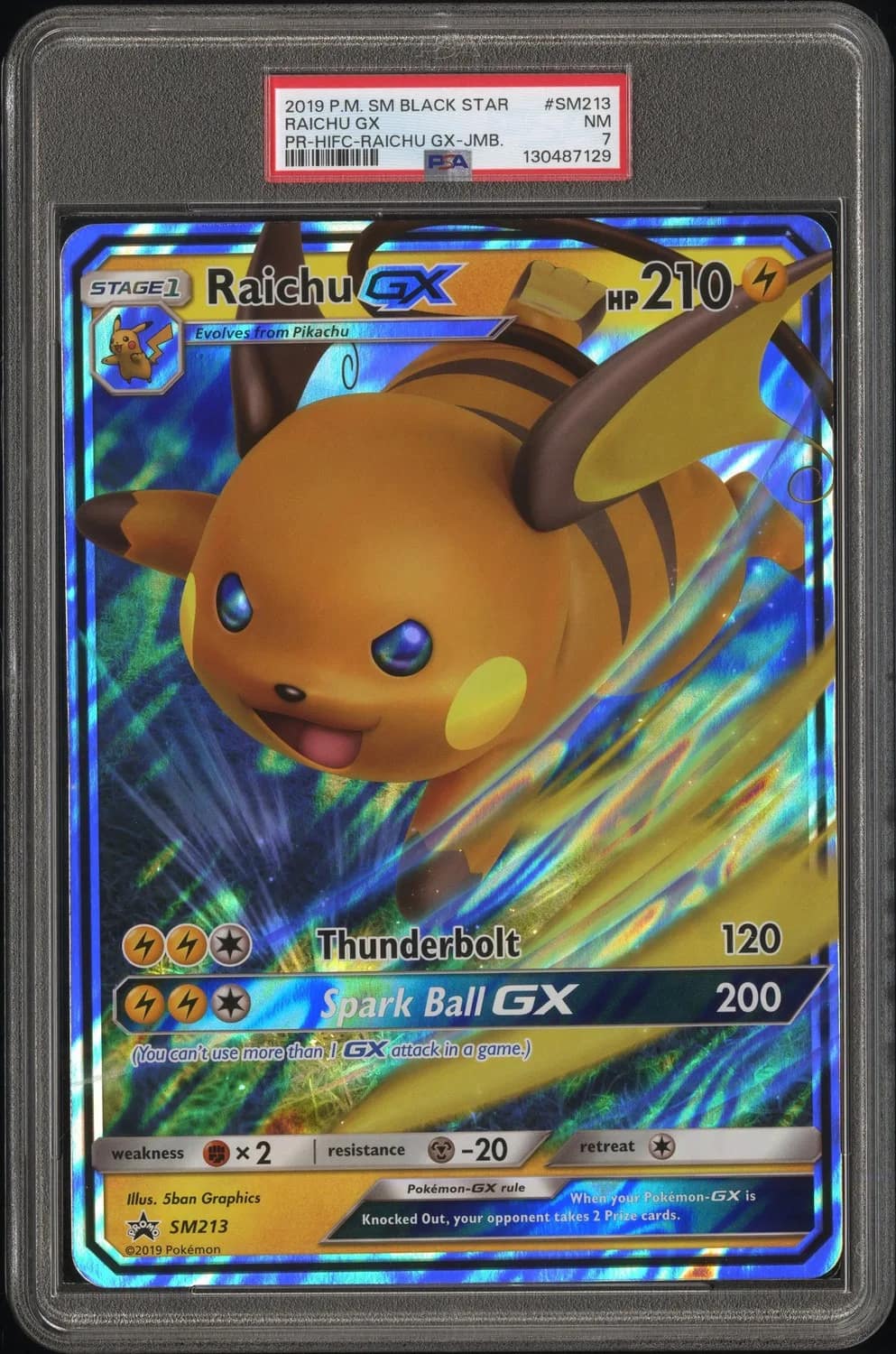 Raichu Gx