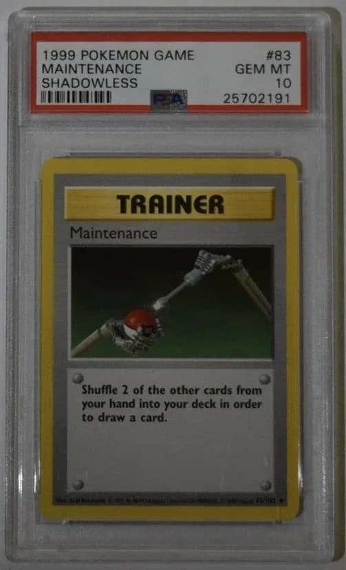 Maintenance