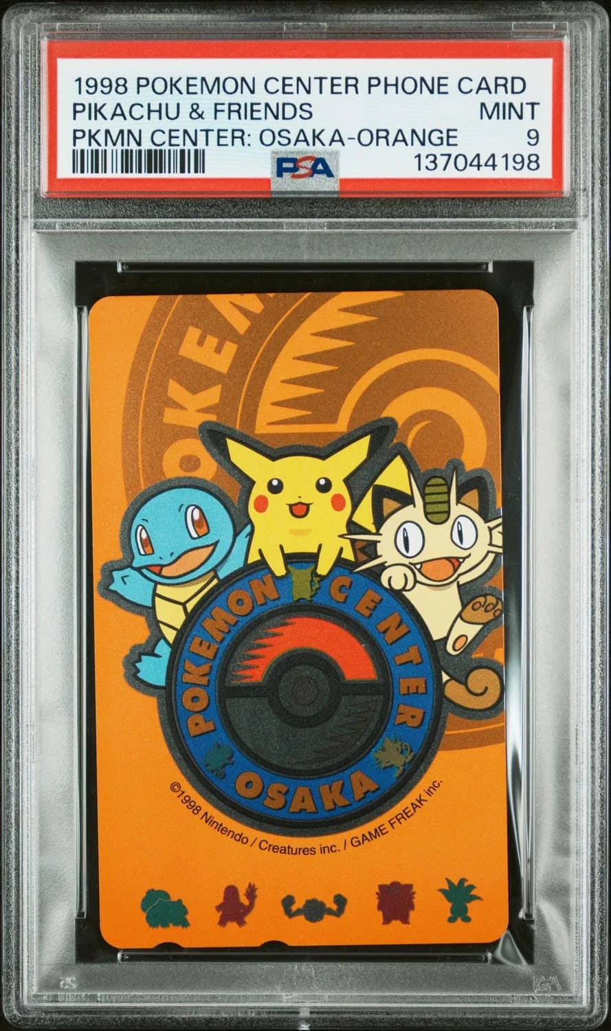Pokemon Center Phone Card