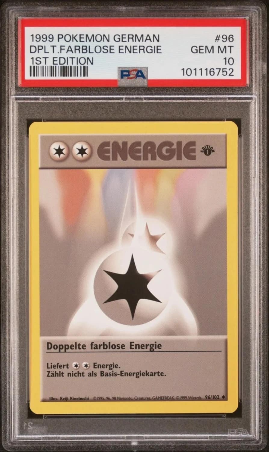 Dplt.farblose Energie