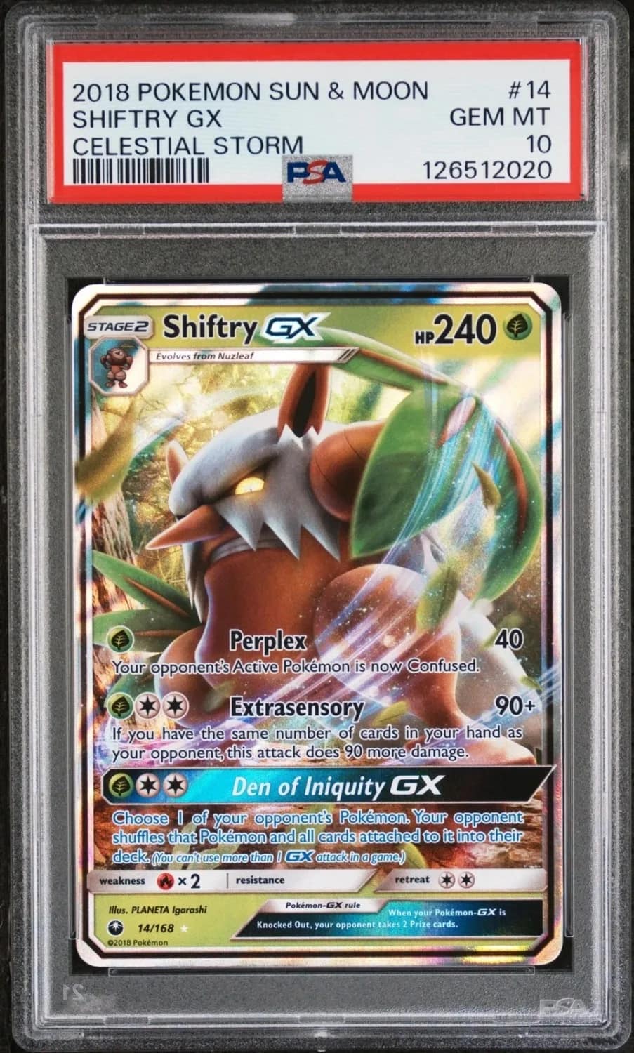 Shiftry Gx