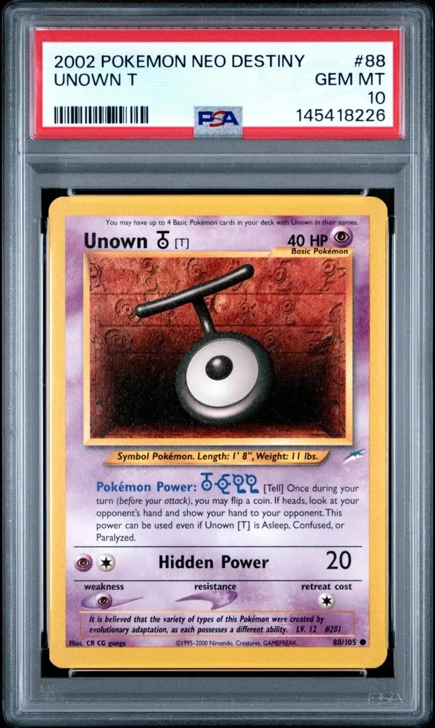 Unown T