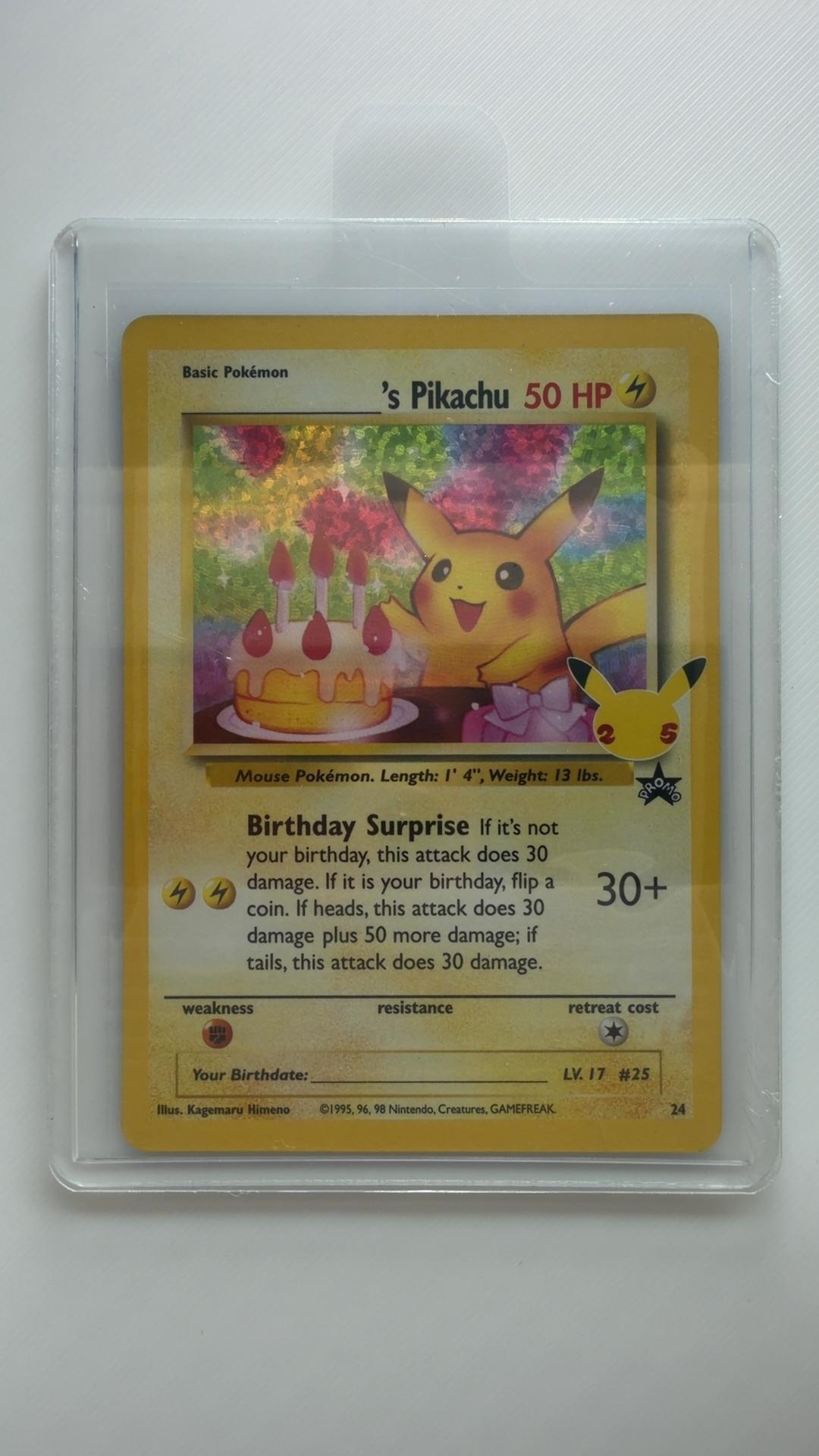 Birthday Pikachu