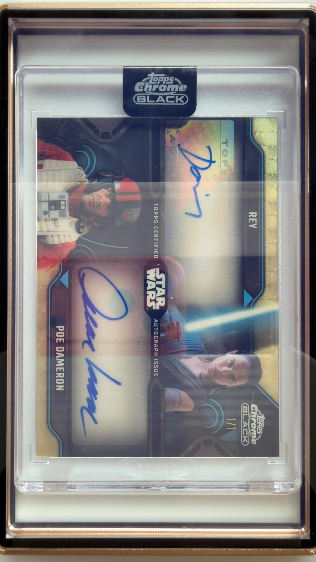Rey & Poe Superfractor Dual Auto 1/1