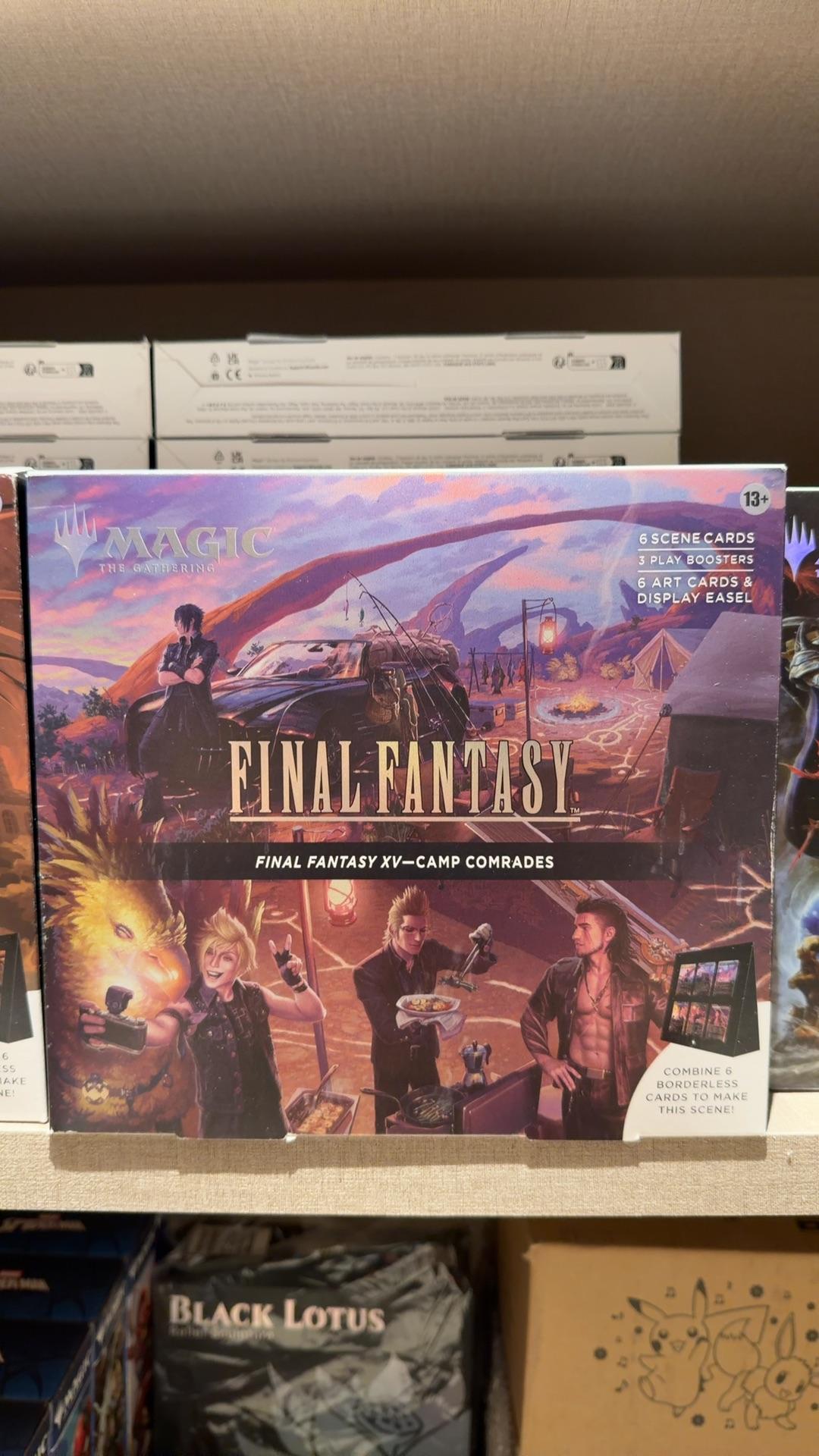 Final Fantasy XV Scene: Camp Comrades