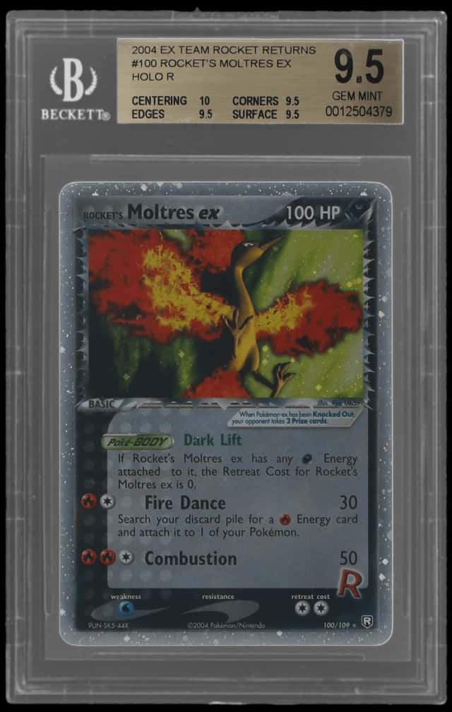 Rocket's Moltres EX