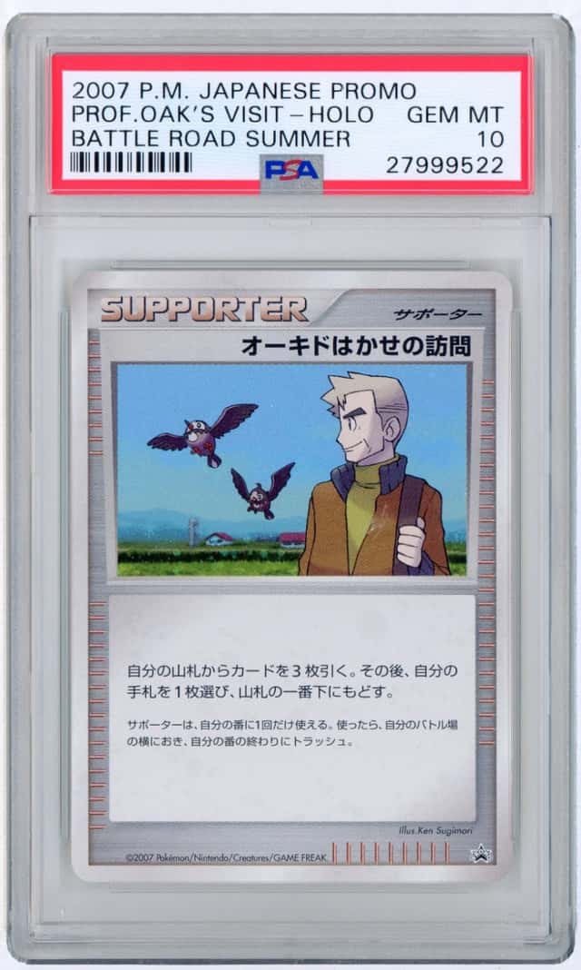 PROF.OAK'S VISIT