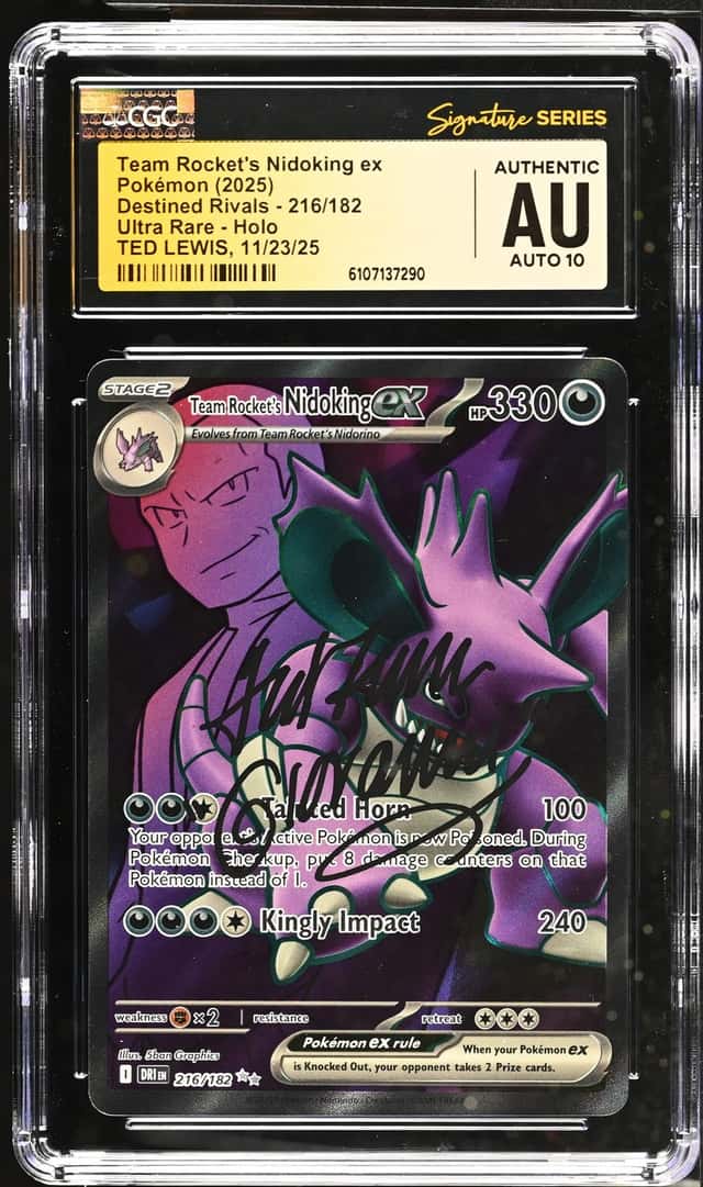 ROCKET'S NIDOKING ex