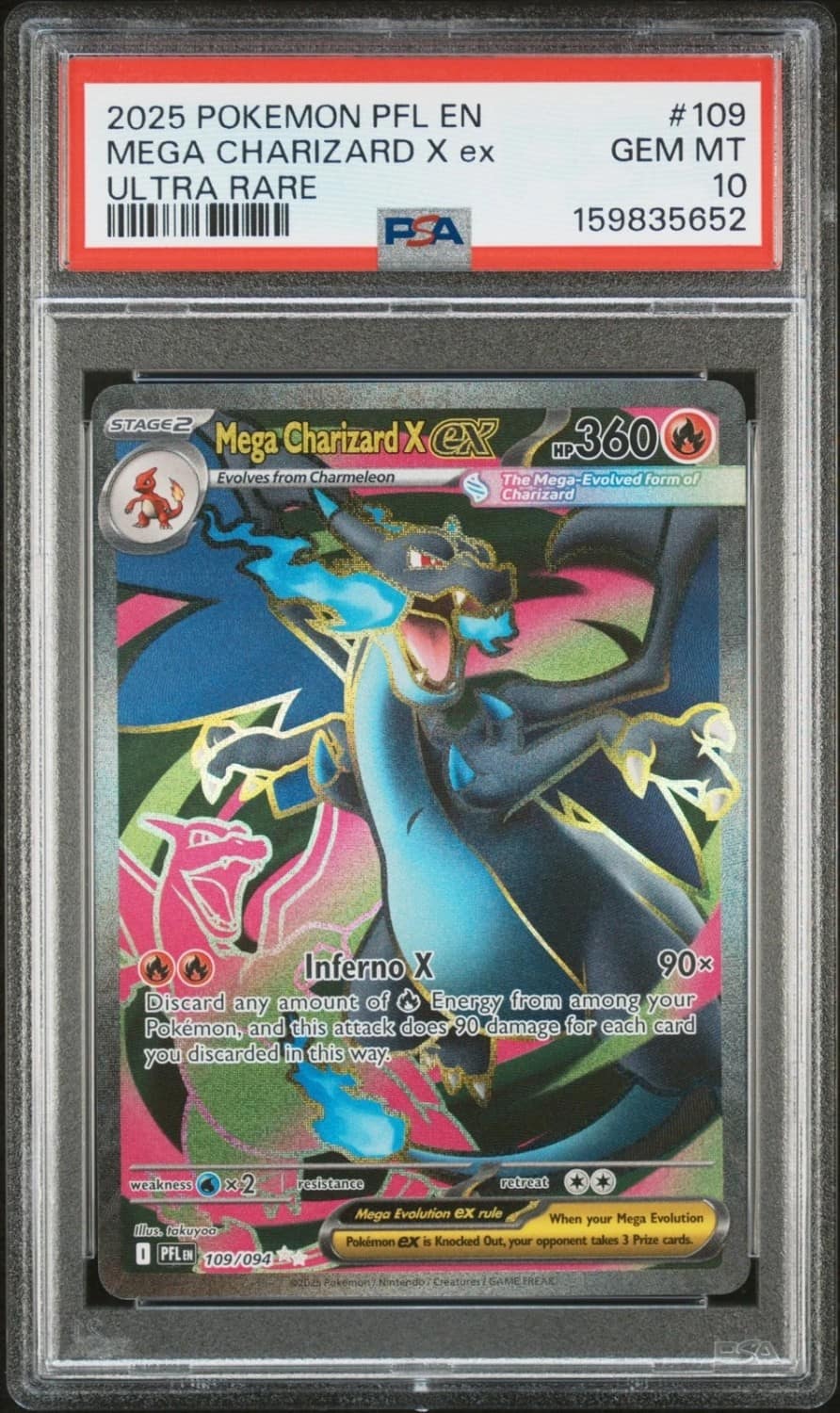 Mega Charizard X Ex