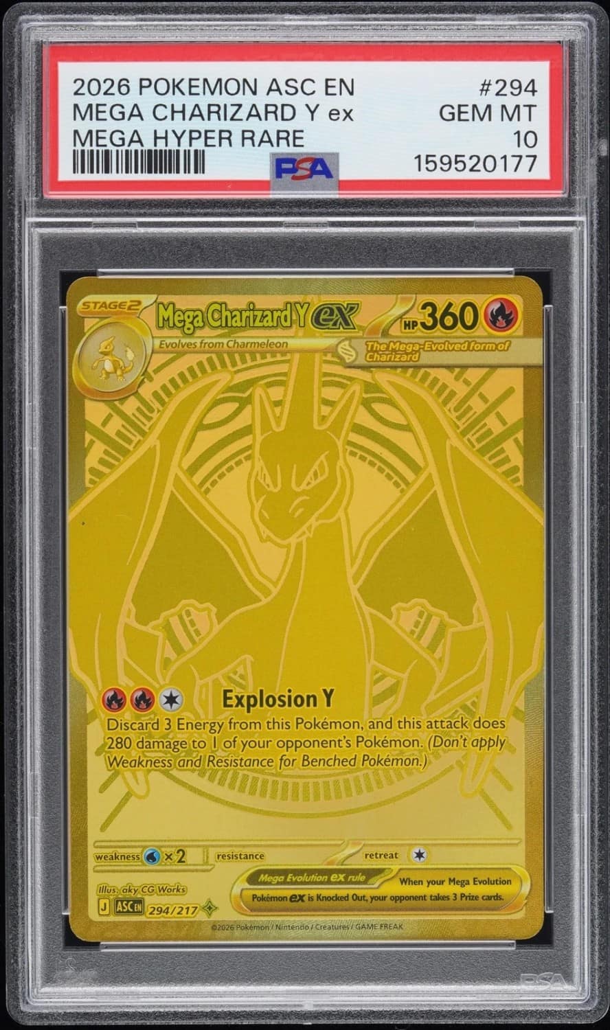 Mega Charizard Y Ex