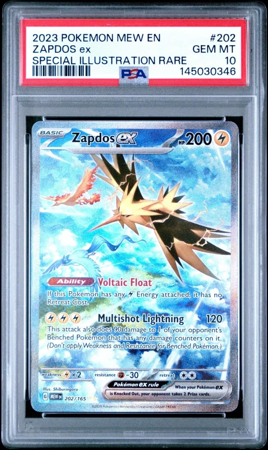 Zapdos Ex