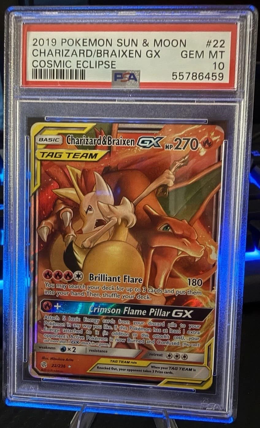 Charizard/braixen Gx