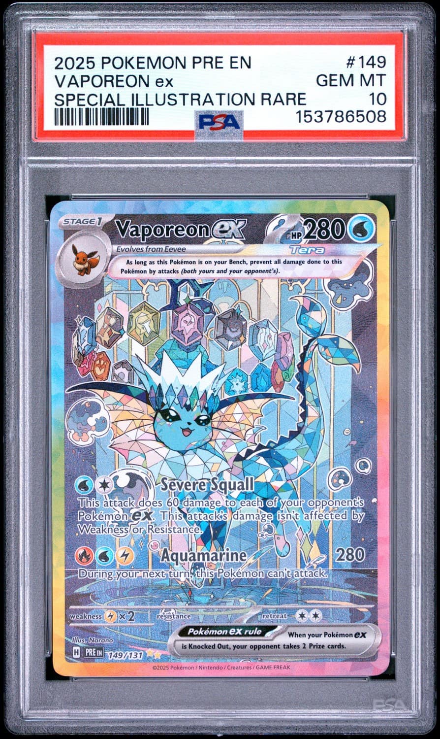 Vaporeon Ex
