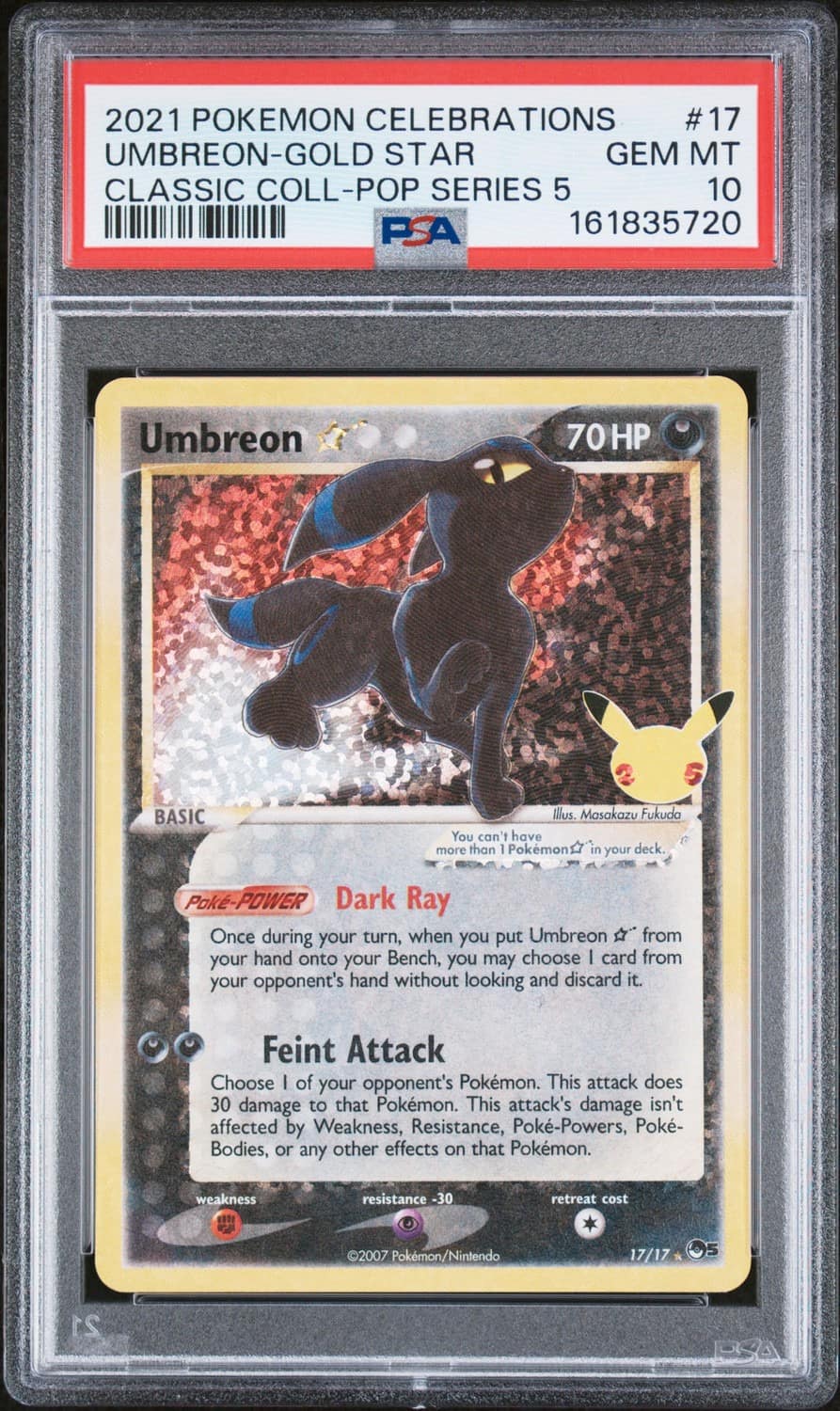 Umbreon-Gold Star