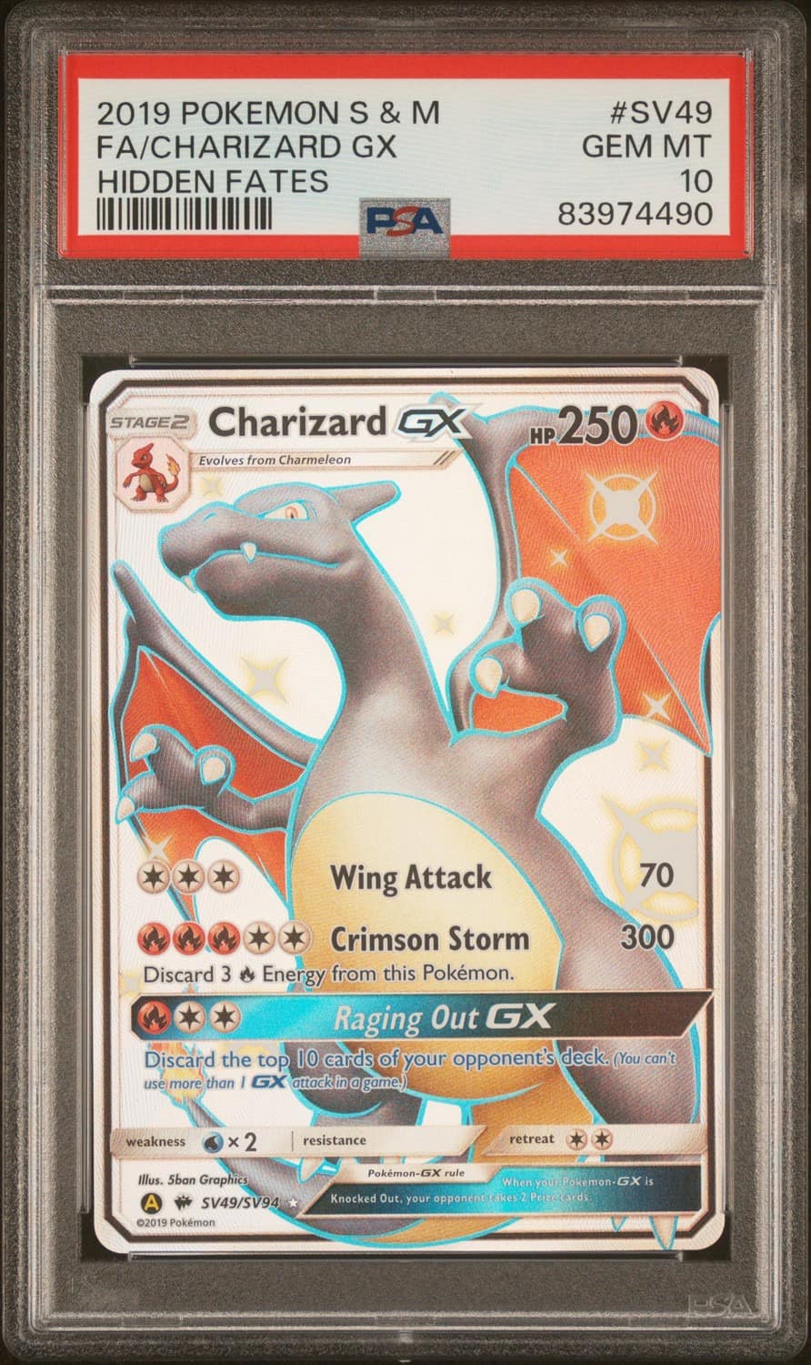 Charizard Gx