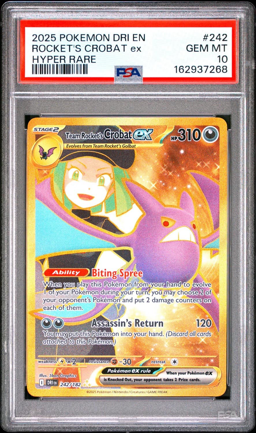 Rocket'S Crobat Ex