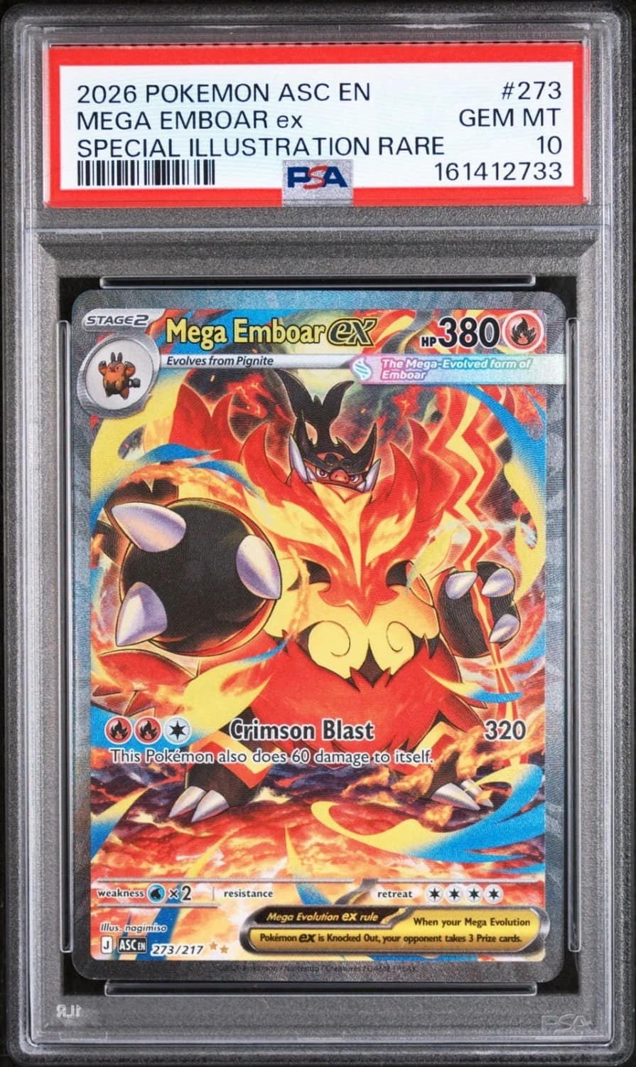 Mega Emboar Ex