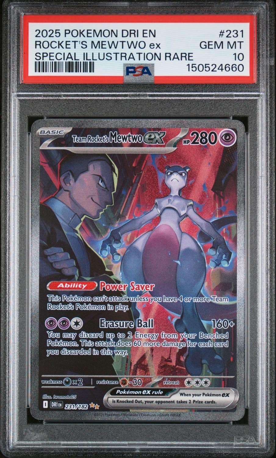 Rocket'S Mewtwo Ex