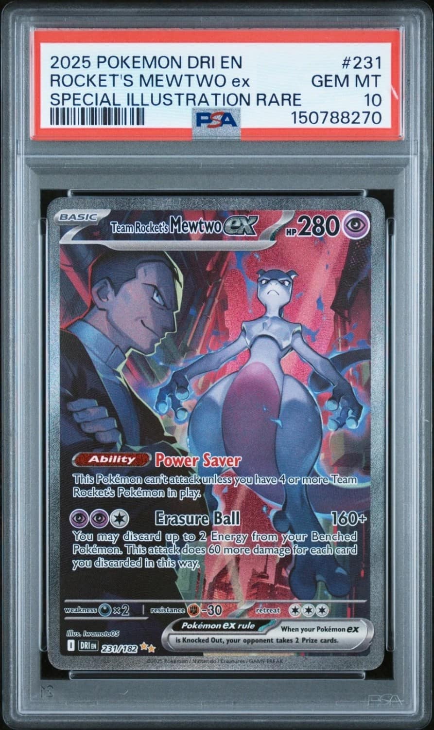 Rocket'S Mewtwo Ex