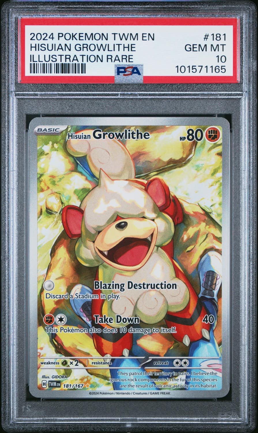 Hisuian Growlithe