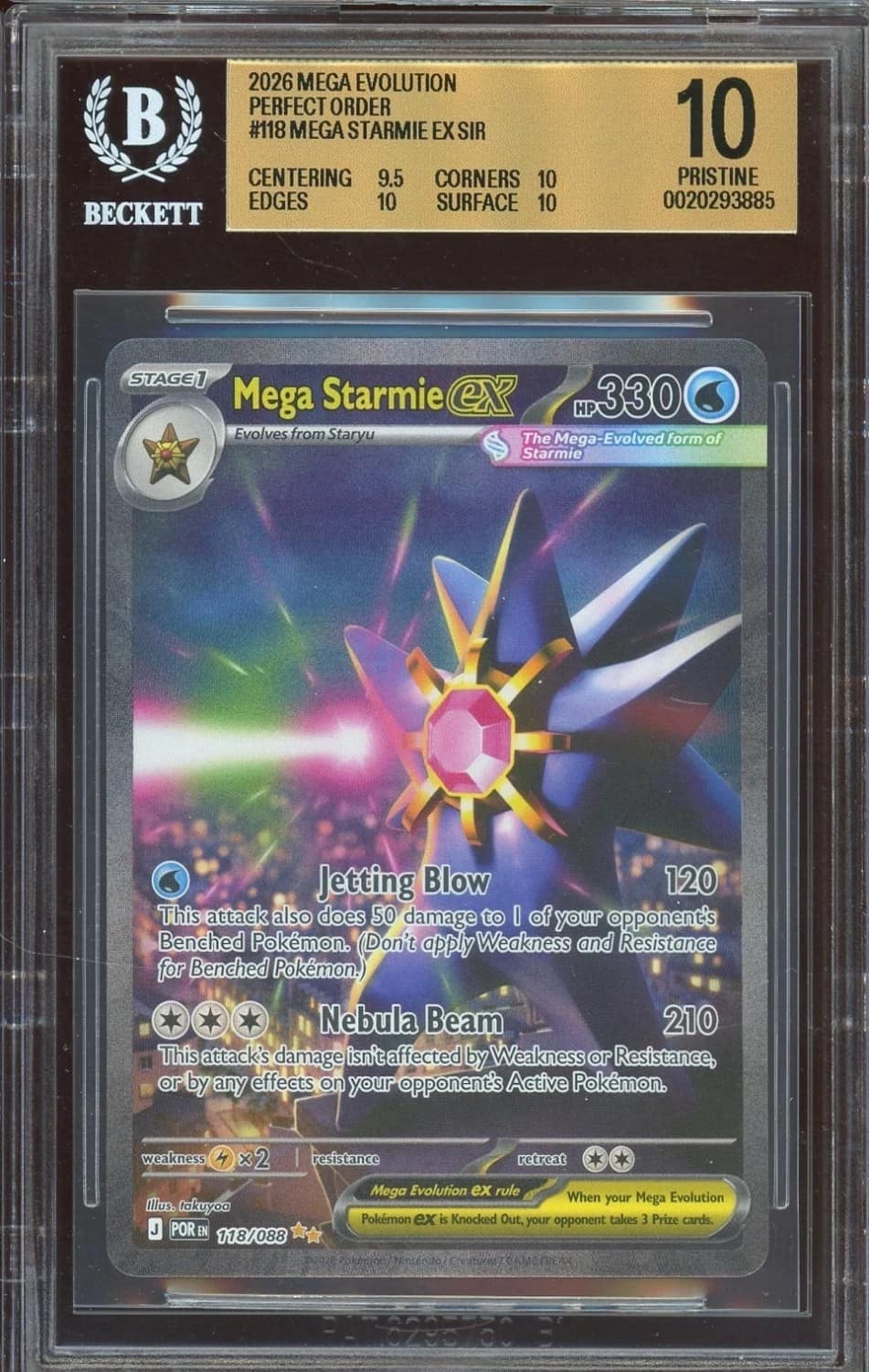 Mega Starmie Ex