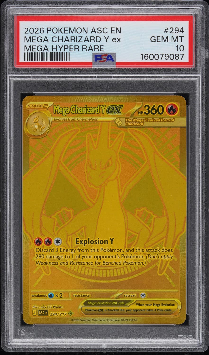 Mega Charizard Y Ex