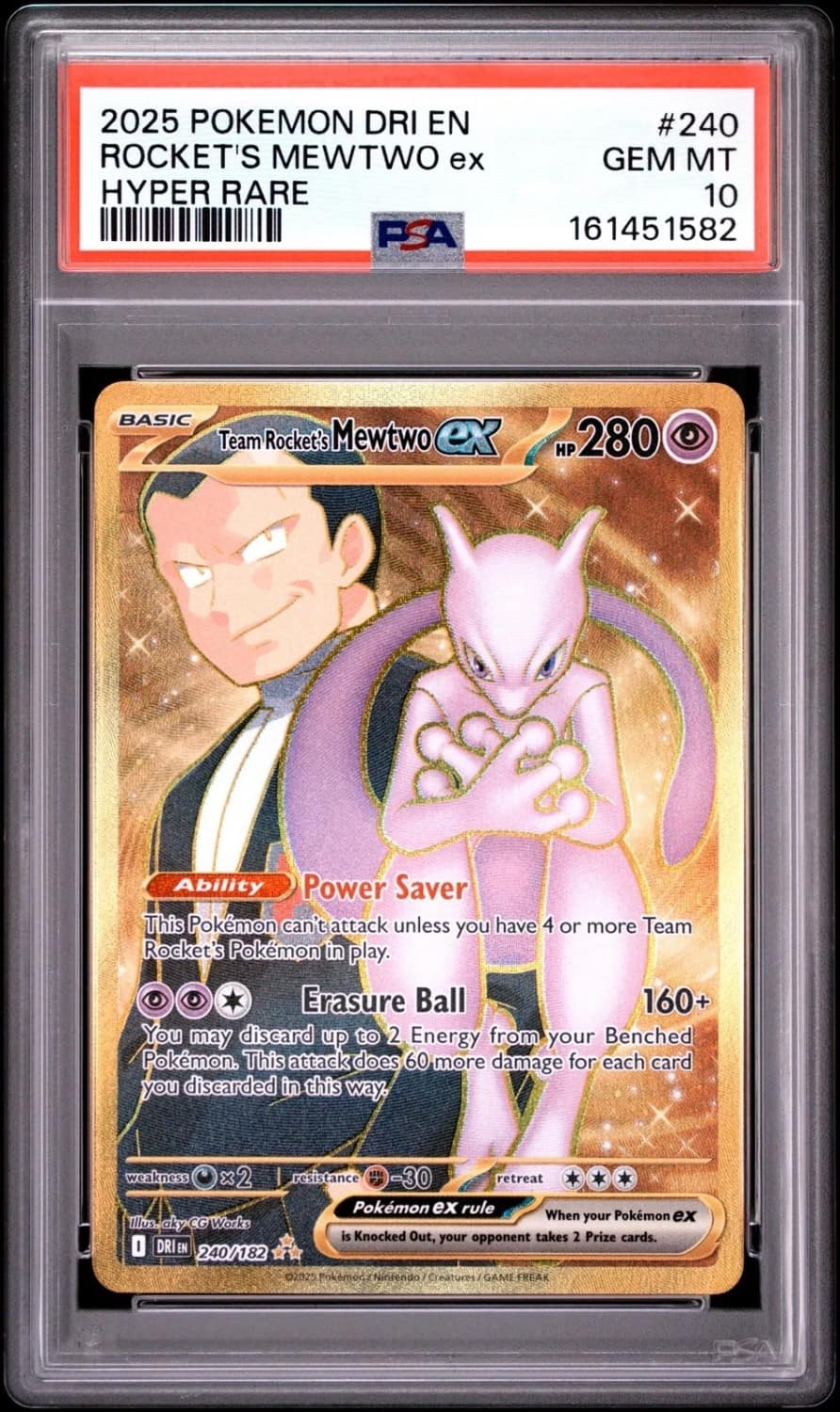 Rocket'S Mewtwo Ex
