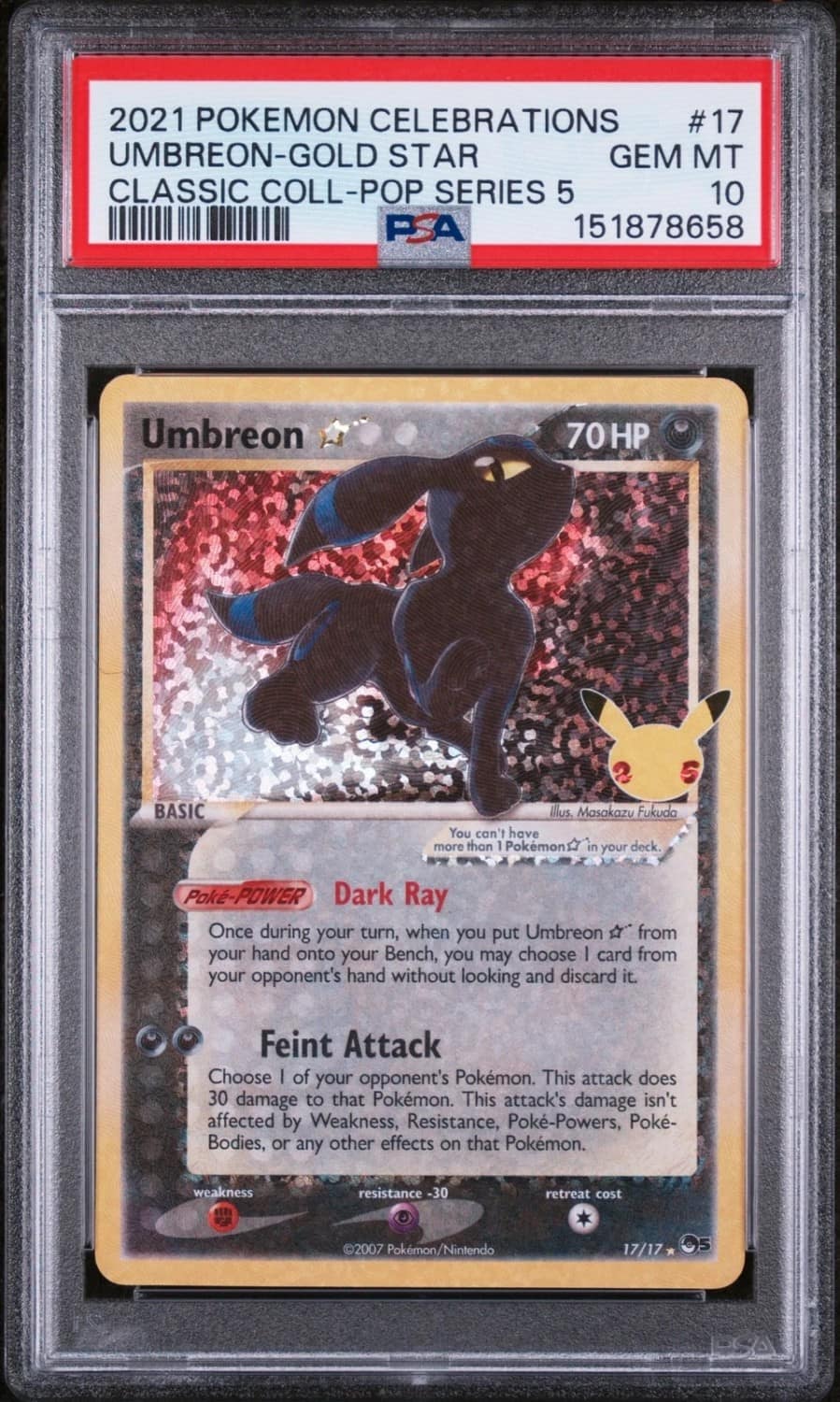 Umbreon-Gold Star