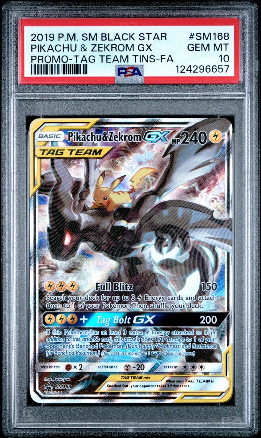 Pikachu & Zekrom Gx
